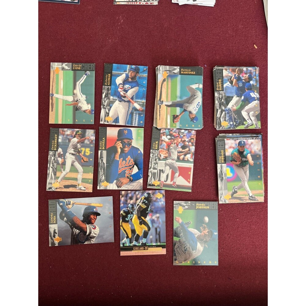 LOT OF 57 Vintage Baseball Cards, 1994 UPPER DECK